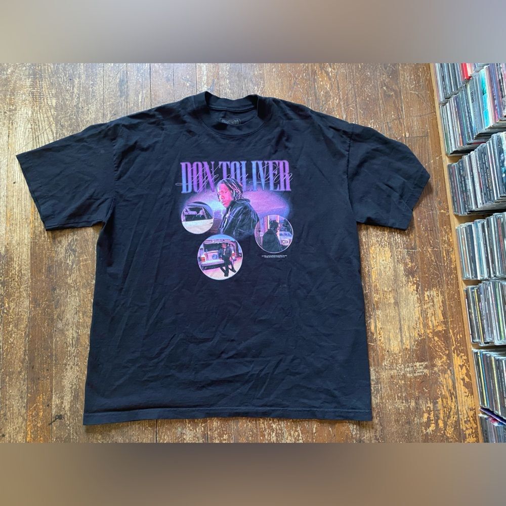 Don Toliver "Life of a Don" Tour Merch T-Shirt Mens Size XL